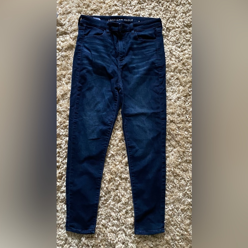 American Eagle Super hi-rise jegging super stretch jeans 10 short